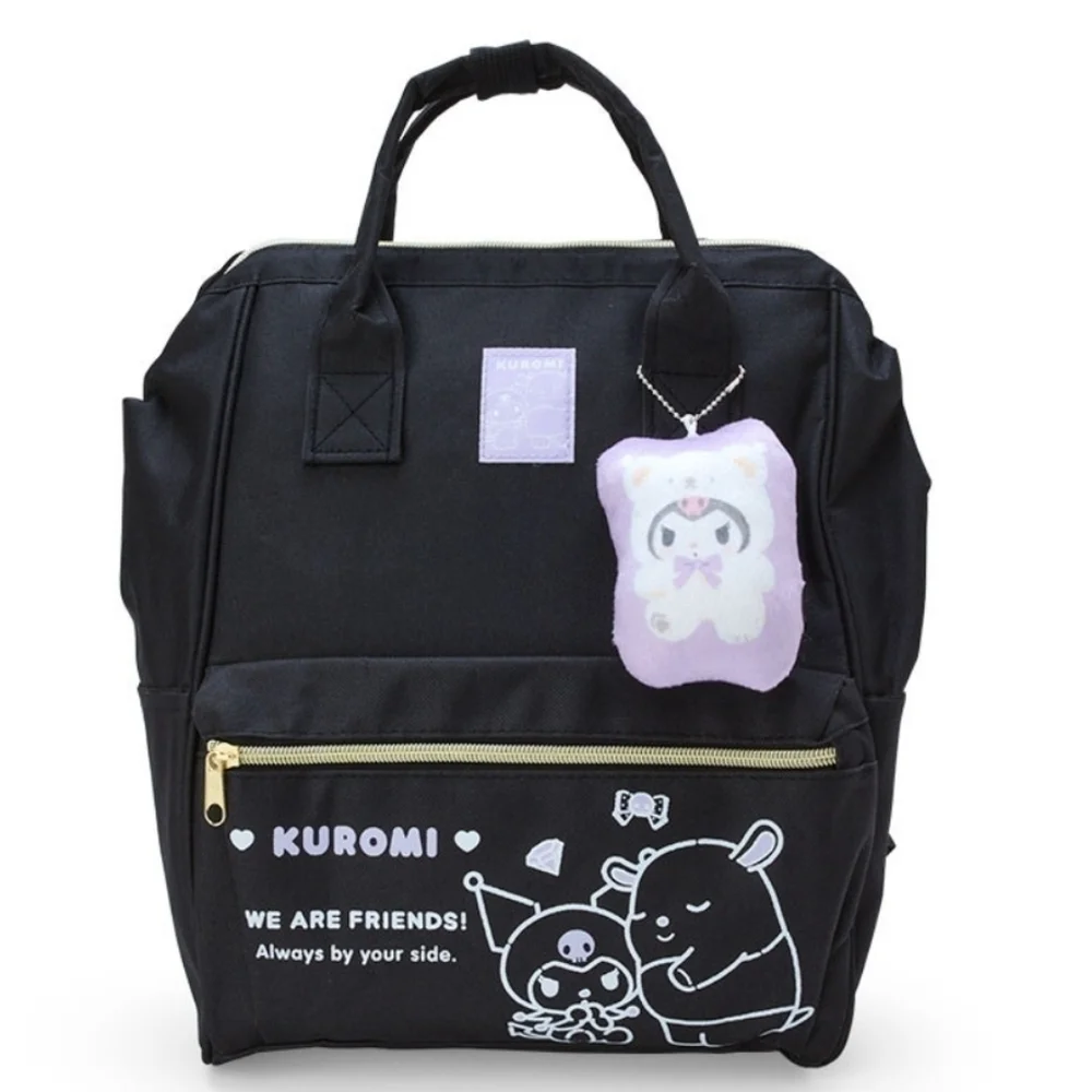 Sanrio Kuromi Backpack with Bag Charm